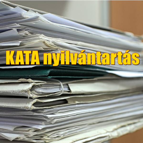 Kata nyilvántartás - KATA bevételi nyilvántartás vezetéséhez mintatáblázat. Adójogszabályoknak megfelelő nyilvántartás vezetéséhez.